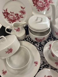 Чайный сервиз на 6персон «Helena» JImenau GDR 1977-1990гг Фарфор, деколь, золото 200мл Цена за 28пр. Картинка 6